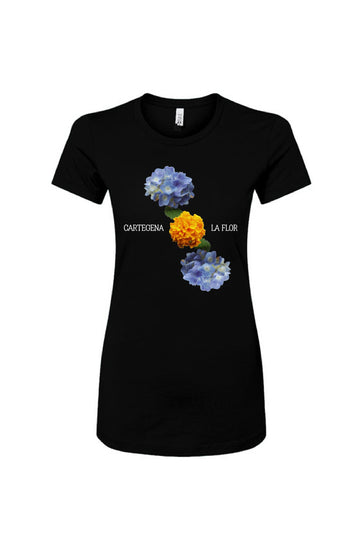 La Flor Women's Slim Fit Tee