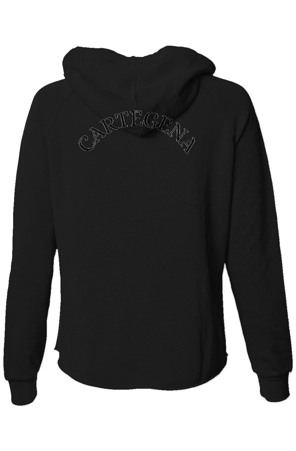 Womens Lightweight Zip Hoodie