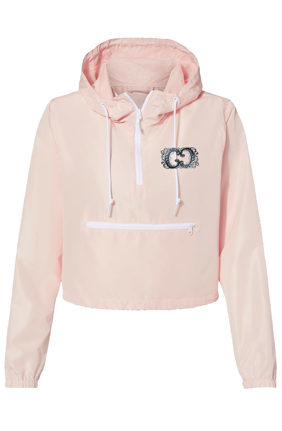 Lightweight Pullover Crop Windbreaker