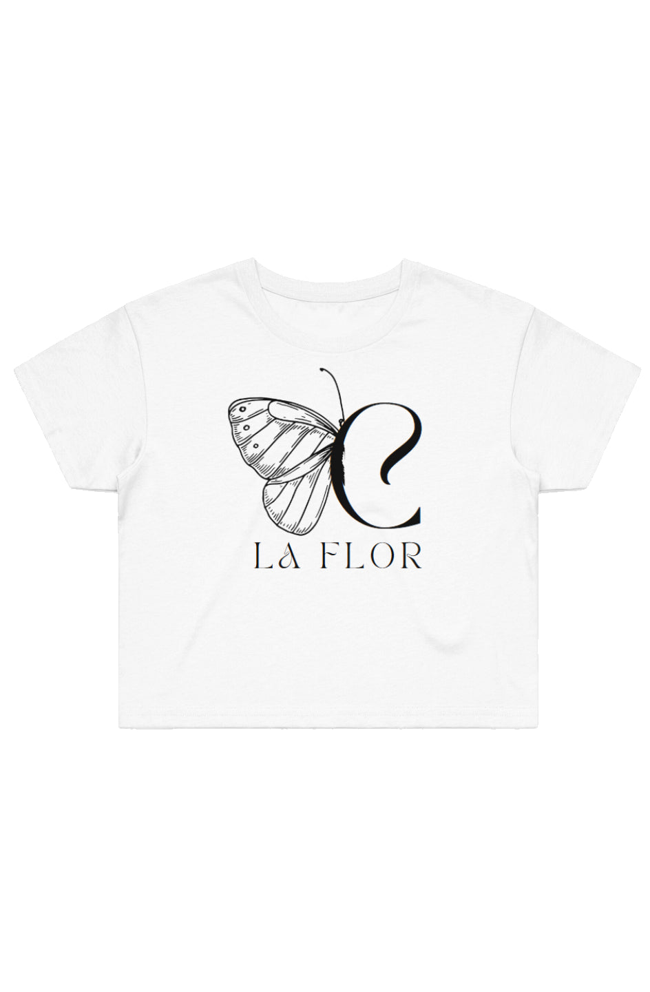 Butterfly Crop Tee