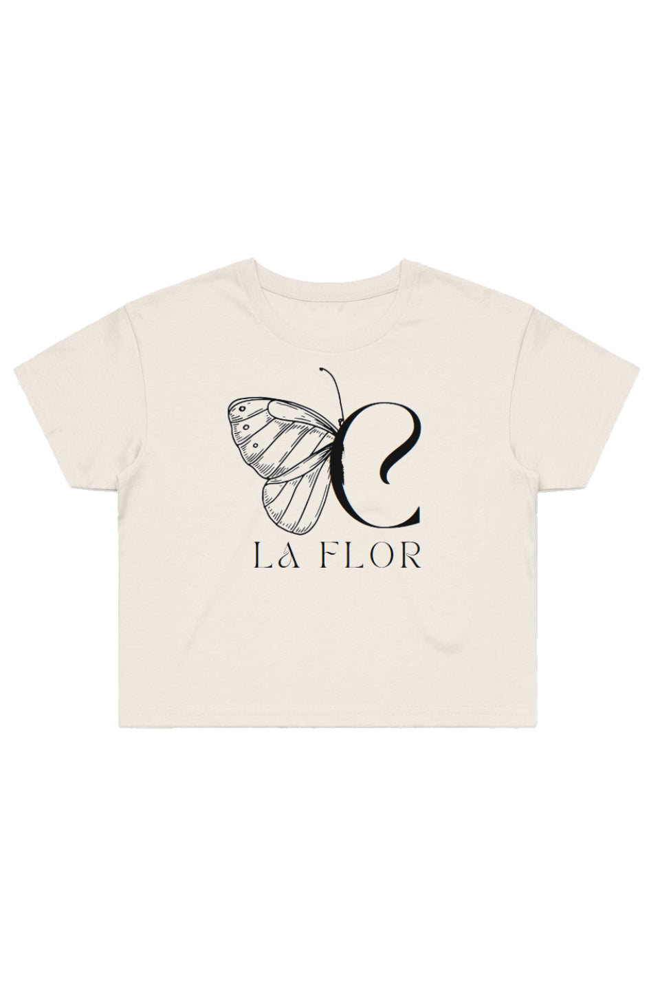 Butterfly Crop Tee