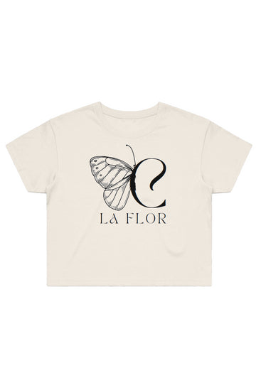 Butterfly Crop Tee