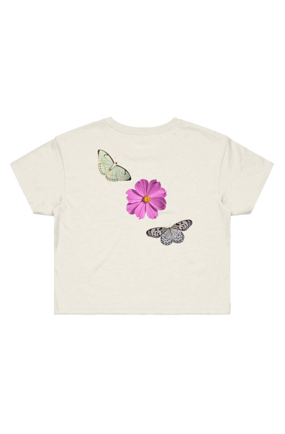 Butterfly Crop Tee