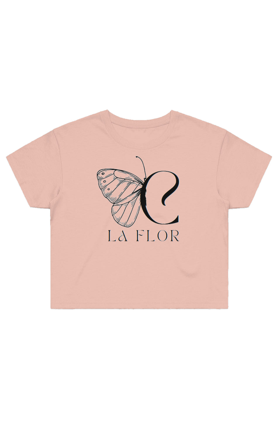 Butterfly Crop Tee