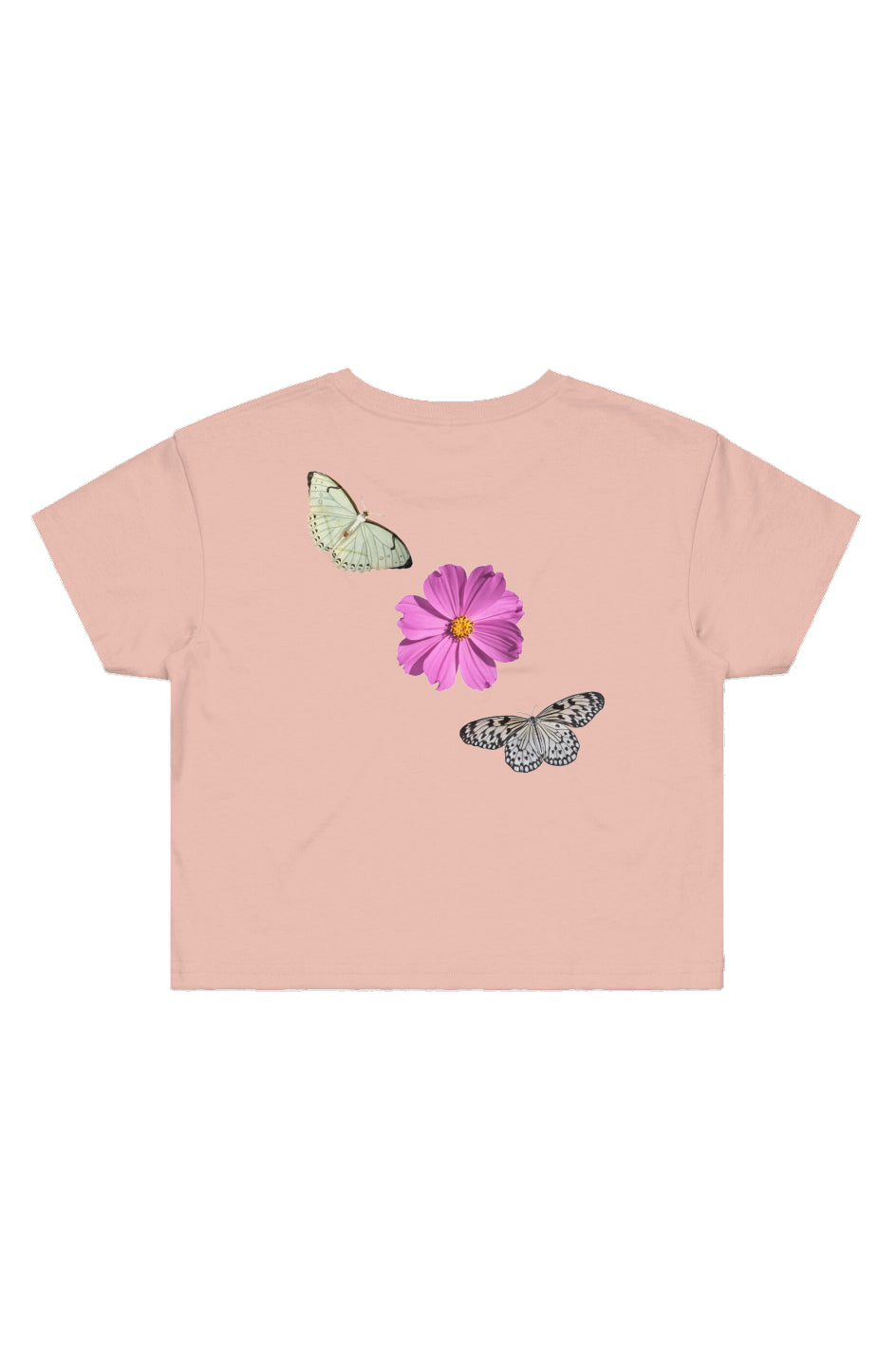 Butterfly Crop Tee